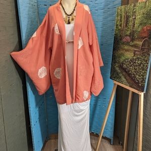 Silk Japanese Haori Kimono